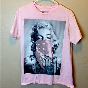 Pink graphic T-shirt